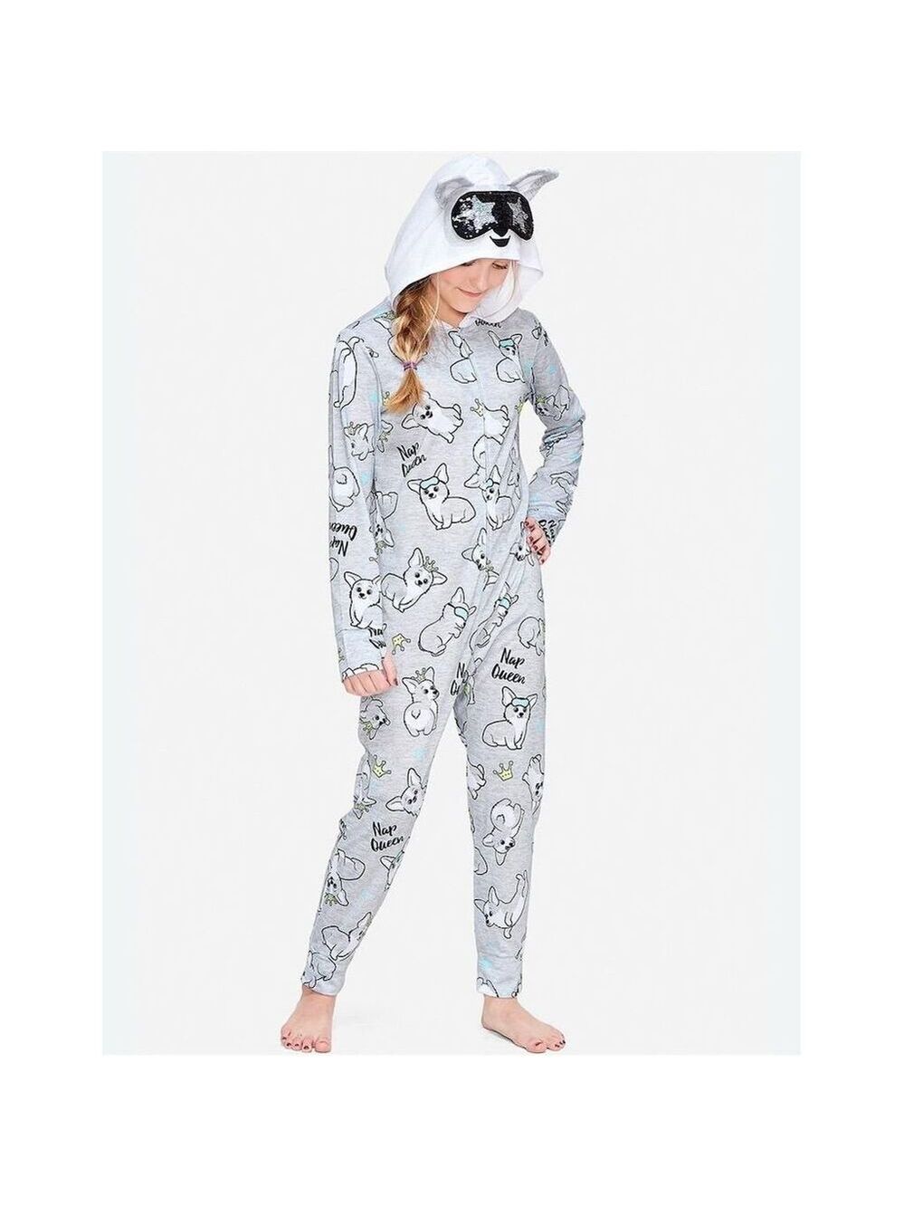 Corrie One Piece PJs by Justice Sz 18/20